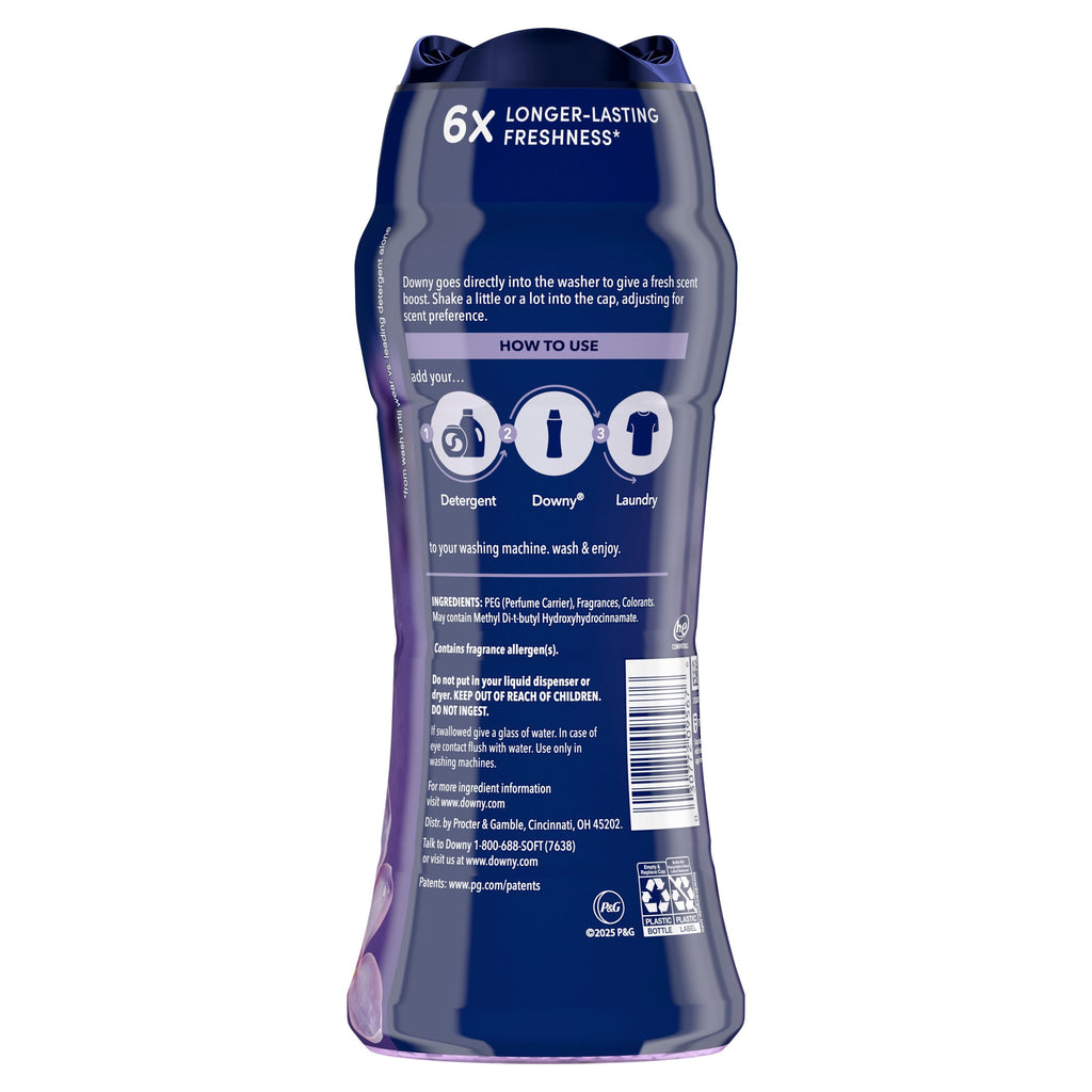 Downy In-Wash Scent Booster Beads - Infusions Calm Lavender and Vanilla Bean, 12.2 oz