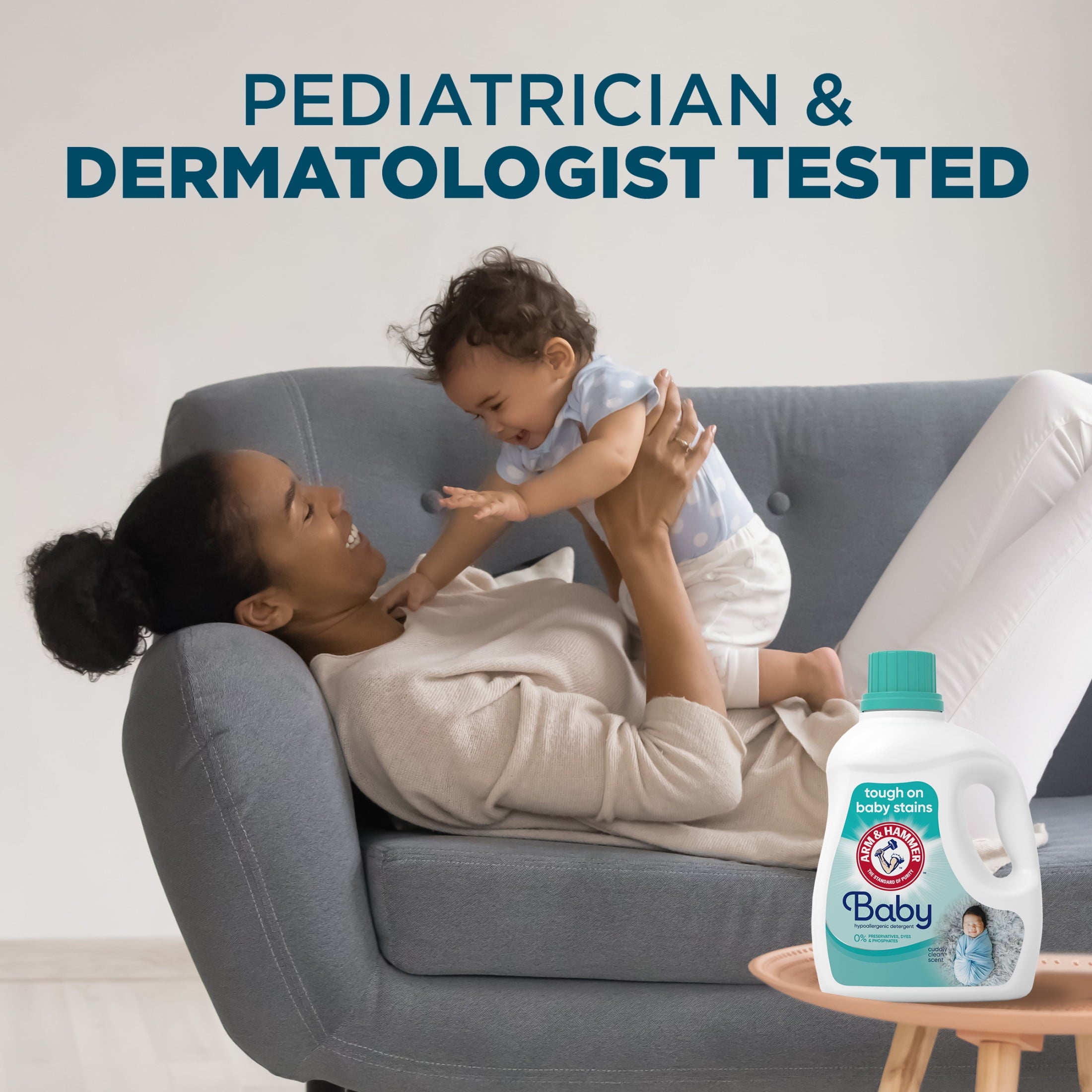 ARM & HAMMER Baby Hypoallergenic Liquid Laundry Detergent - 77 loads 100.5 fl oz