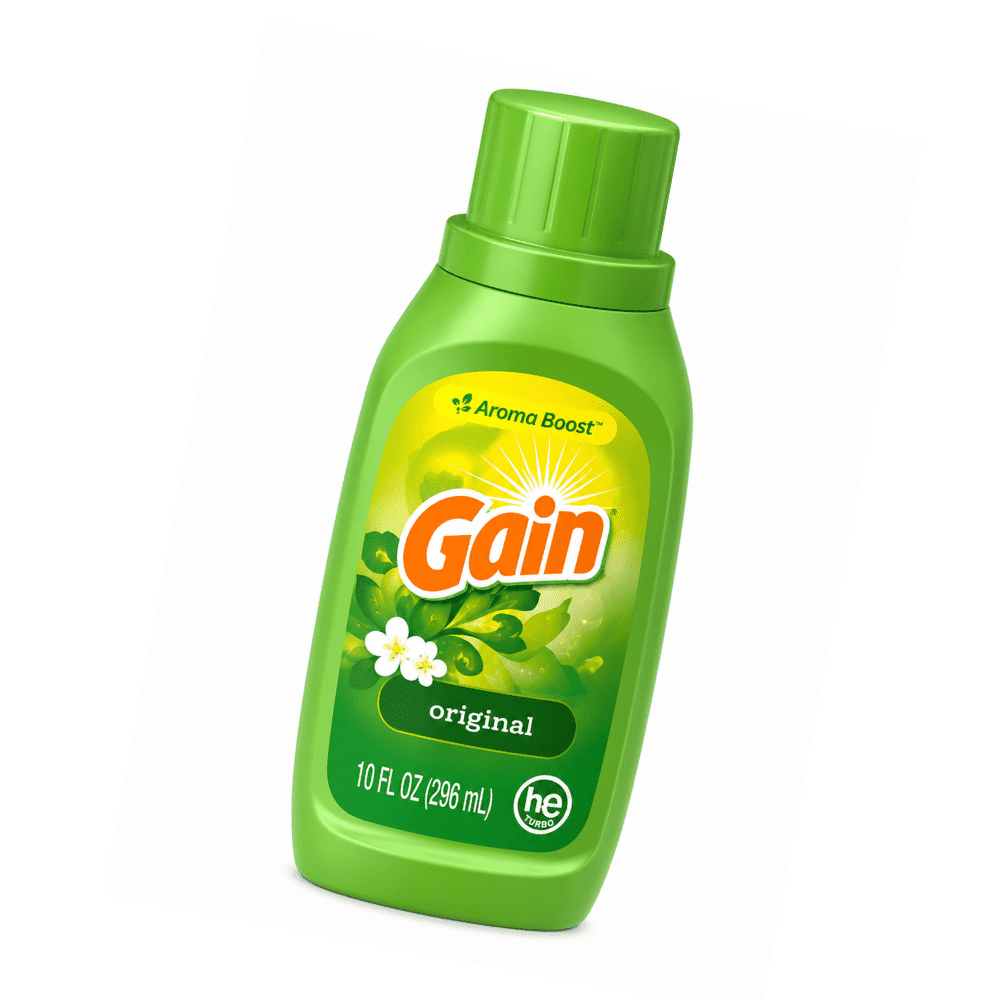 Gain Original Liquid Laundry Detergent - Original Scent, 10 fl oz, 6 Count, 6 Pack