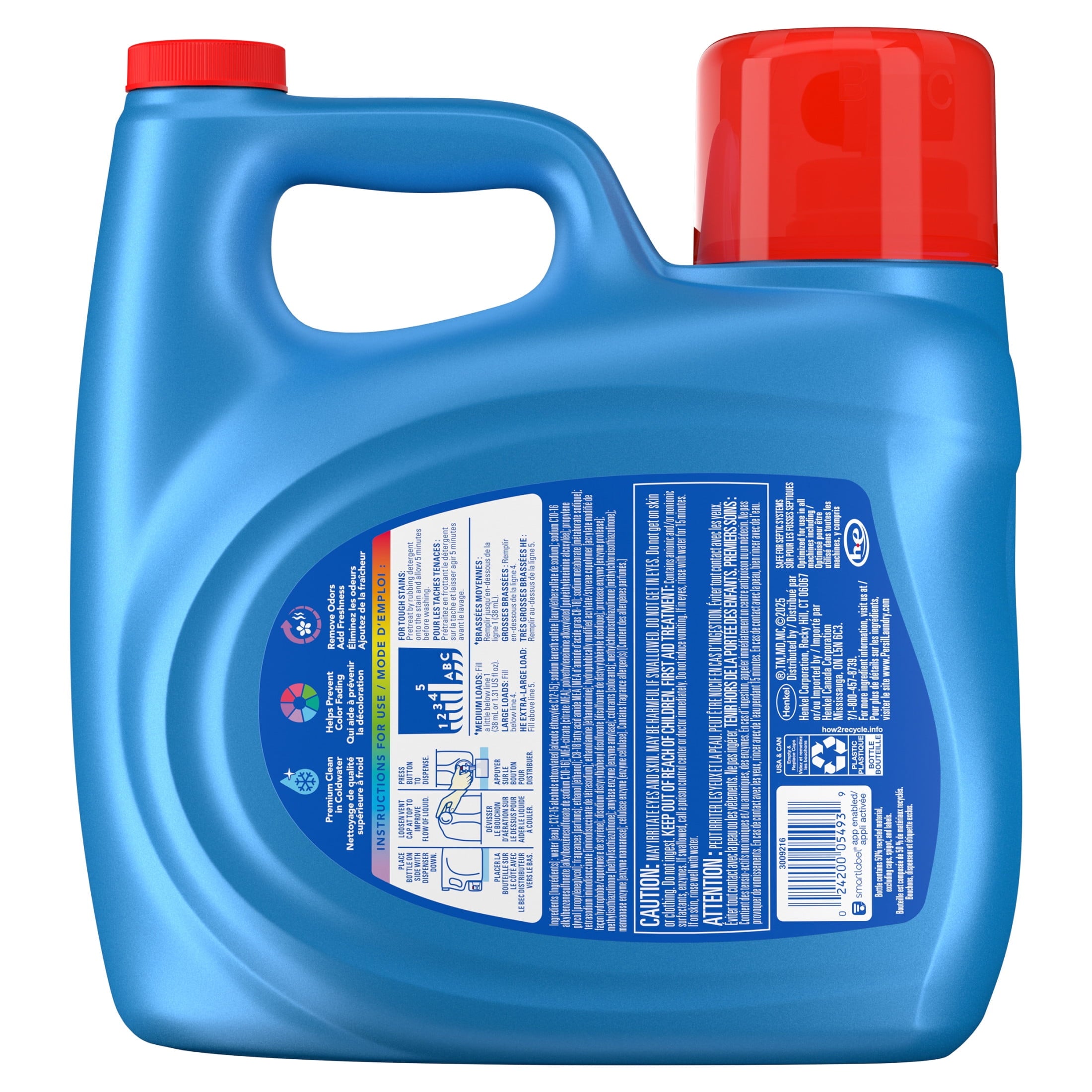 Persil Deep Clean Intense Fresh Liquid Laundry Detergent - 126 fl oz, 96 Loads